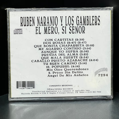 ルーベン・ナランホとロス・ギャンブラー - エル・メロ、シ・セニョール (CD)