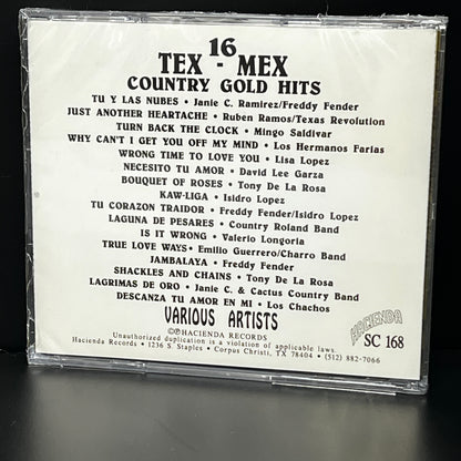 16 Tex-Mex Country Gold Hits - Various Artists (CD)