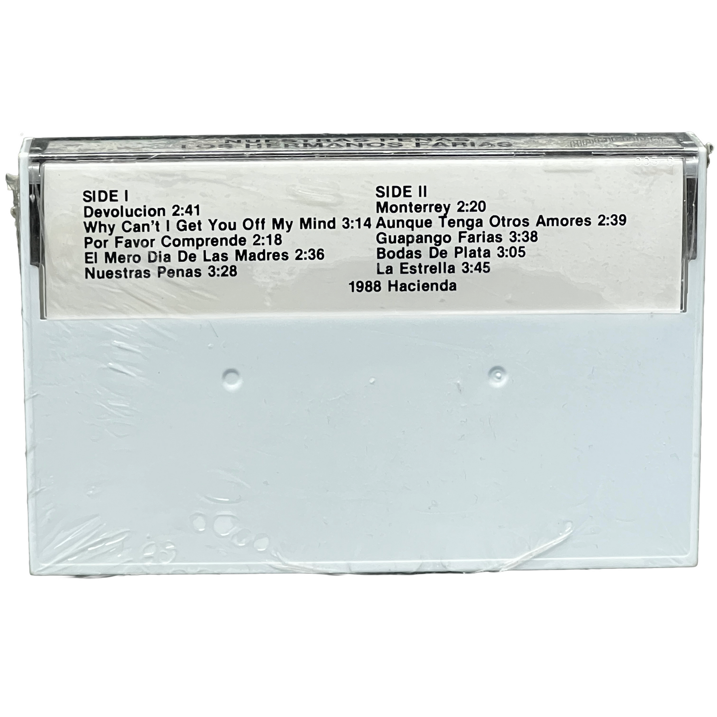 Joe Farias Y Los Hermanos Farias - Nuestras Penas (Cassette)