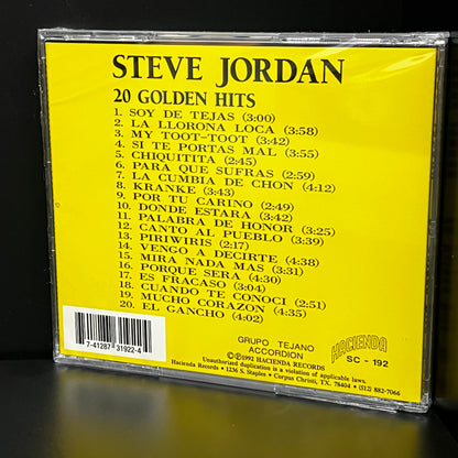Steve Jordan - 20 Golden Hits (CD)