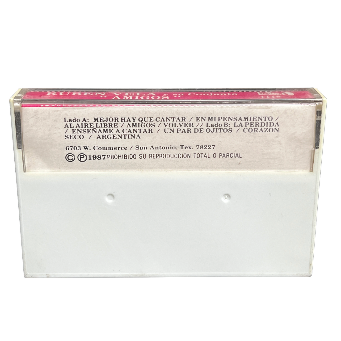 * Open: Ruben Vela - Amigos (Cassette)