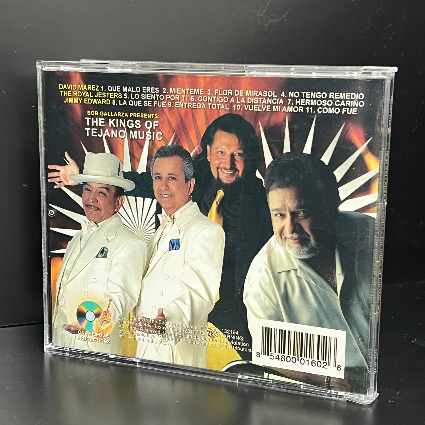 *Open: Bob Gallarza presents: The Kings of Tejano Music (CD)
