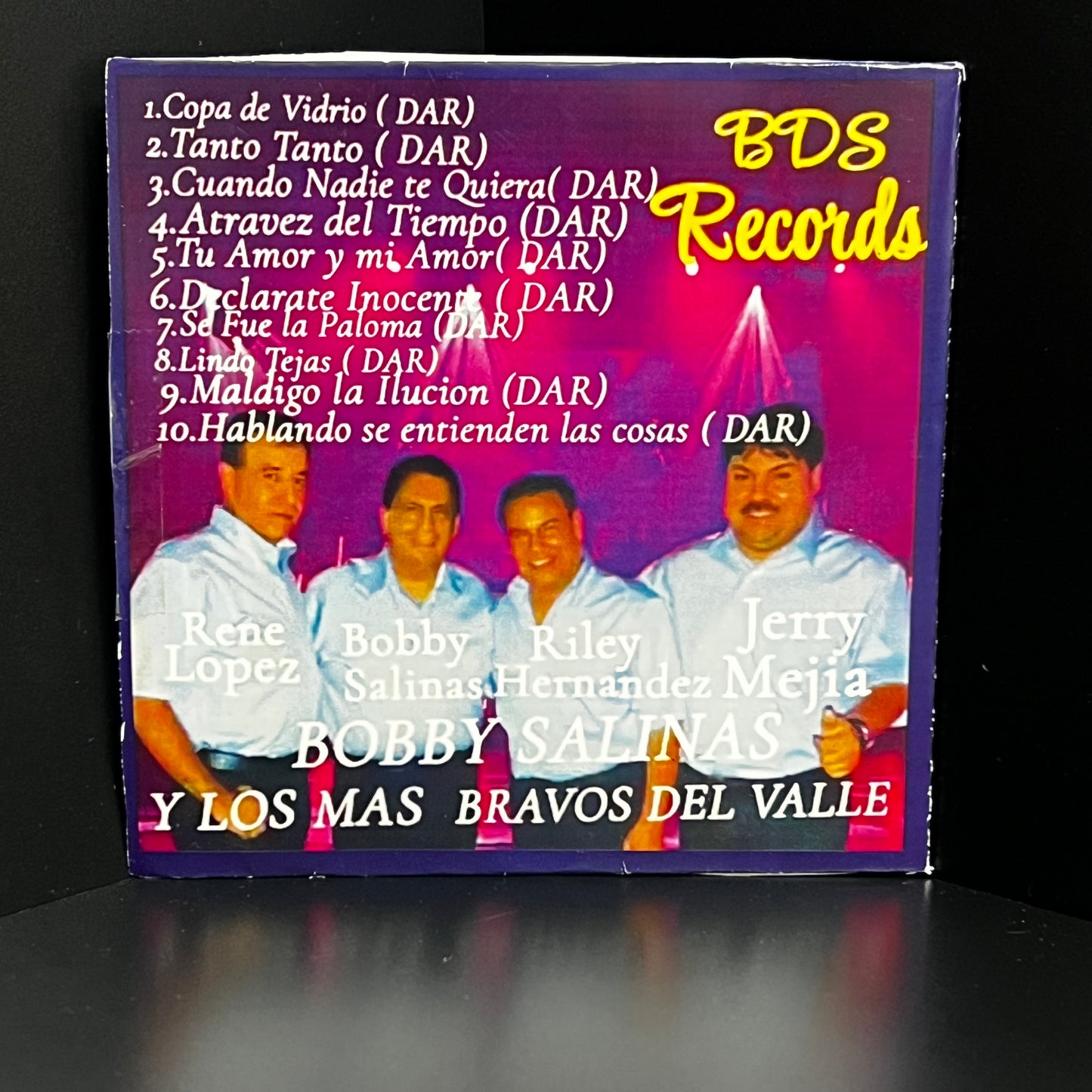 Bobby Salinas Y Los Bravos del Valle - Copa De Vidrio (CD)