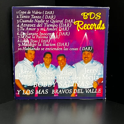 Bobby Salinas Y Los Bravos del Valle - Copa De Vidrio (CD)