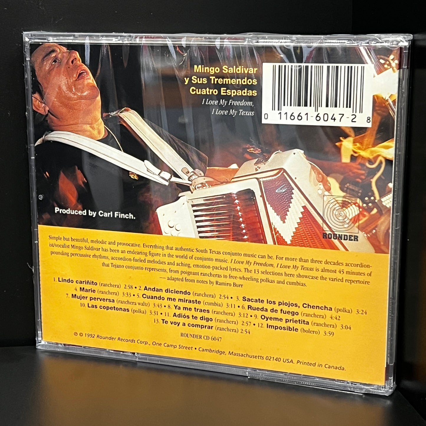 Mingo Saldivar Y Los Tremendos Cuatro Espadas - I Love My Freedom, I Love My Texas (CD)