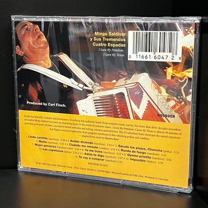 Mingo Saldivar Y Los Tremendos Cuatro Espadas - I Love My Freedom, I Love My Texas (CD)