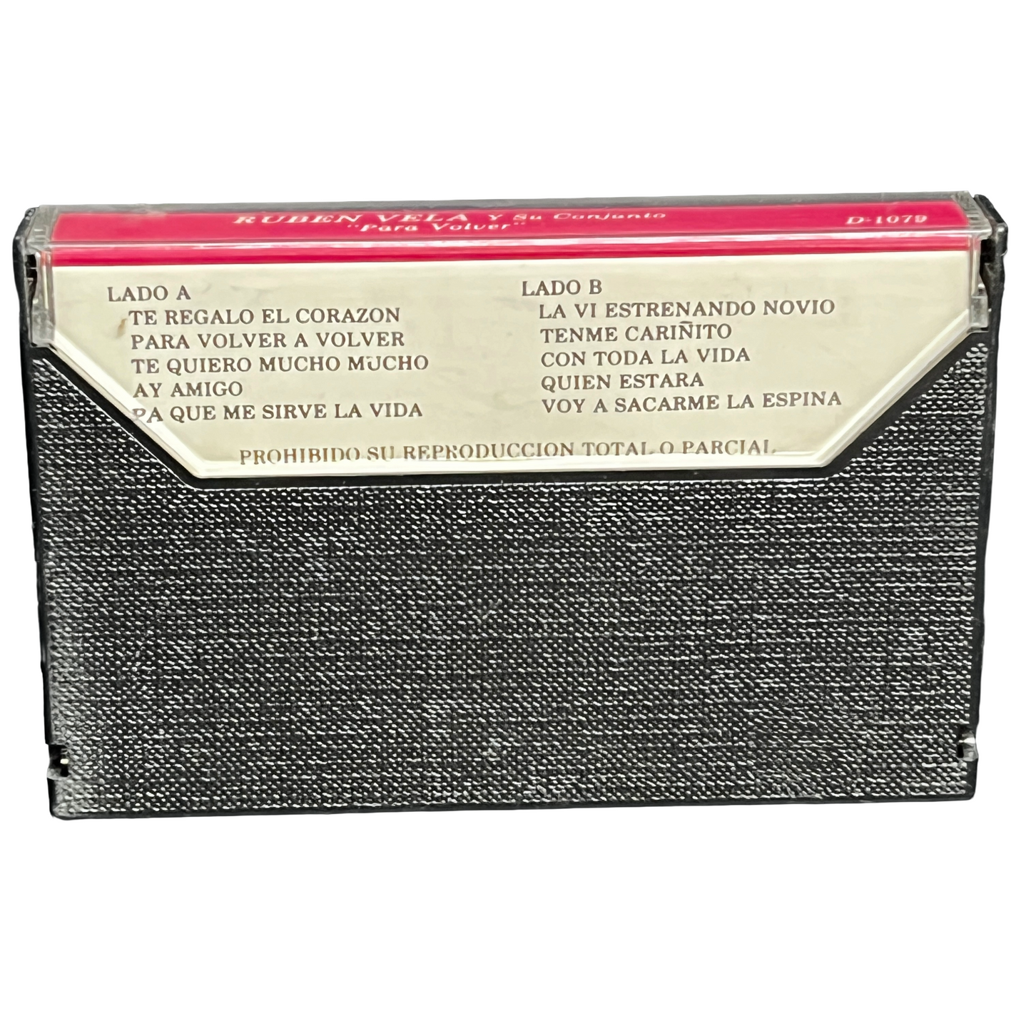 * Open: Ruben Vela - Para Volver (Cassette)