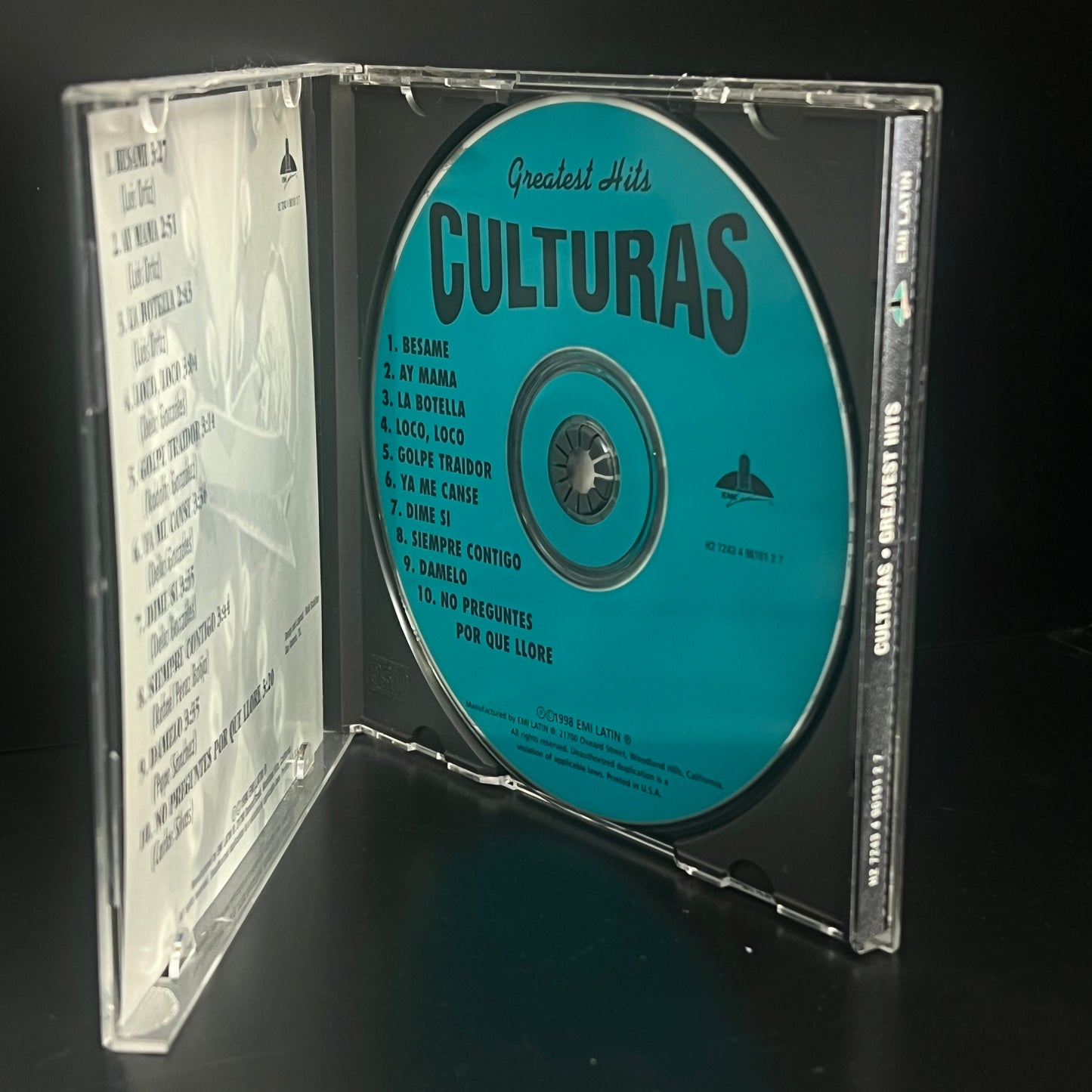 *Open: Culturas - Greatest Hits *1998 (CD)