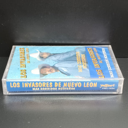 Los Invasores De Nuevo Leon - Mas Corridos Norteños (Cassette)