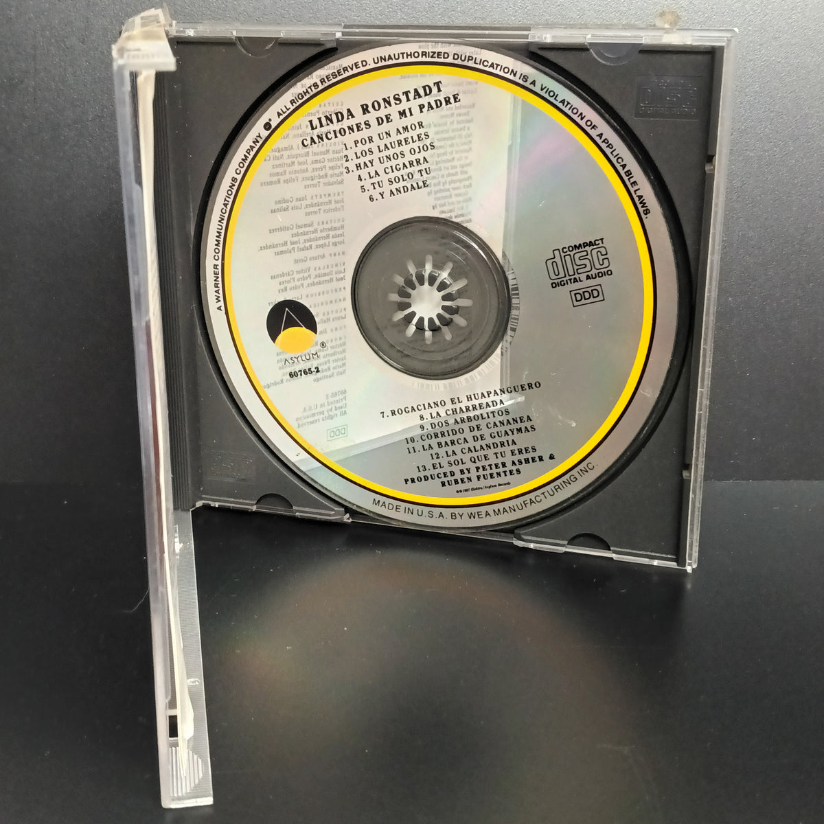 *Opened: Linda Ronstadt - Canciones A Mi Padre (CD)