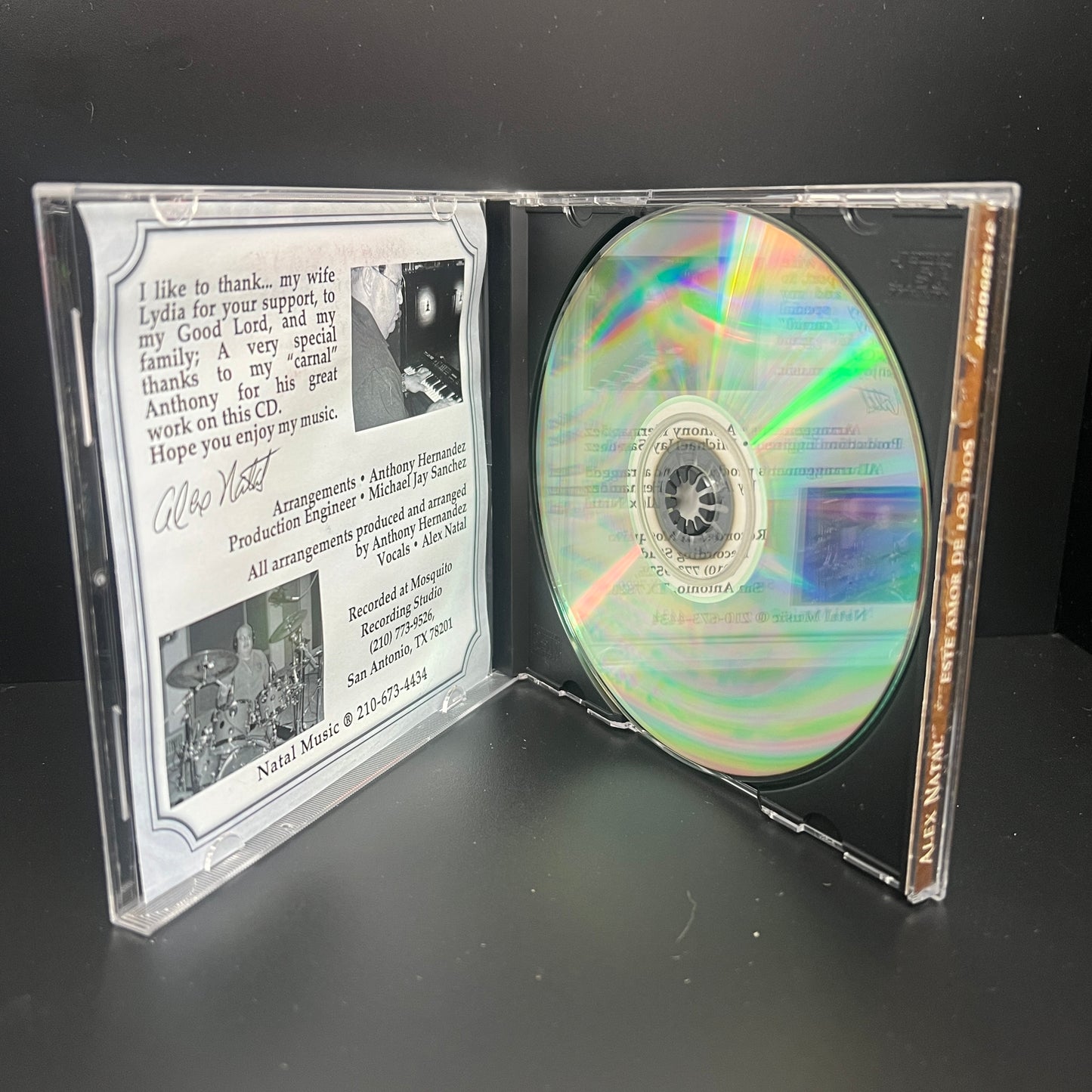 *Open*: Alex Natal - Este Amor De Los Dos (CD)