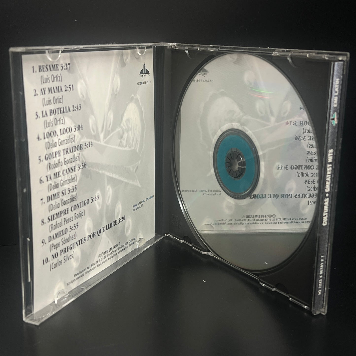 *Open: Culturas - Greatest Hits *1998 (CD)