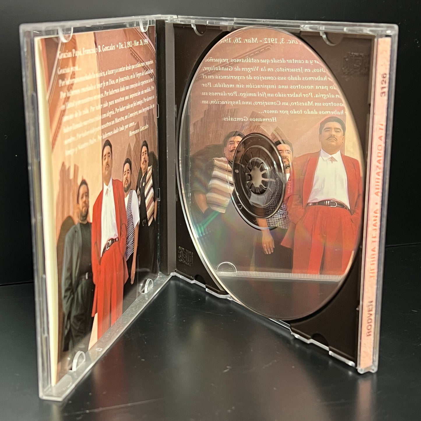 *Open: Tierra Tejana - Abrazado A Ti *1994 (CD)