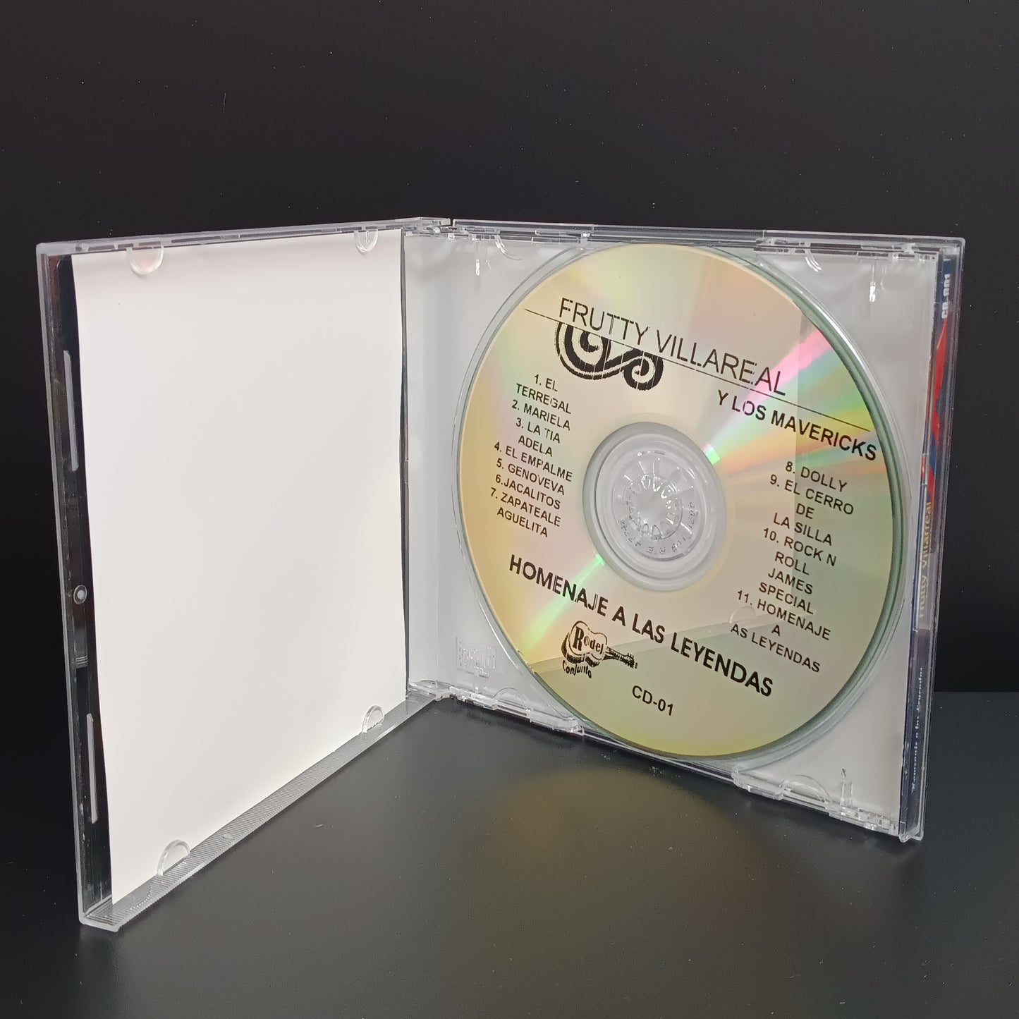*OPENED* 2006: Frutty Villarreal Y Los Mavericks - Homenaje A Las Leyendas (CD)