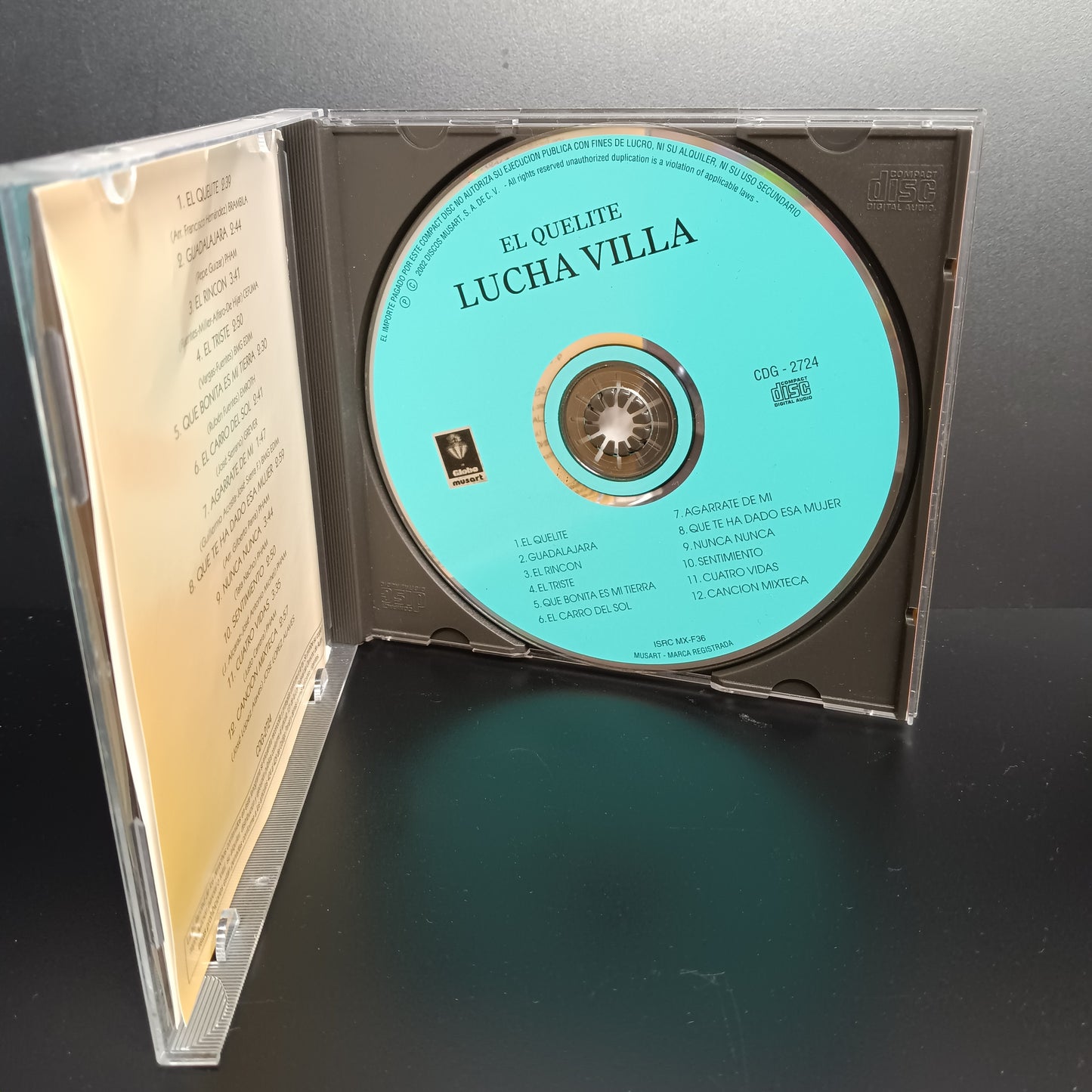 * Opened: Lucha Villa - El Quelite (CD)