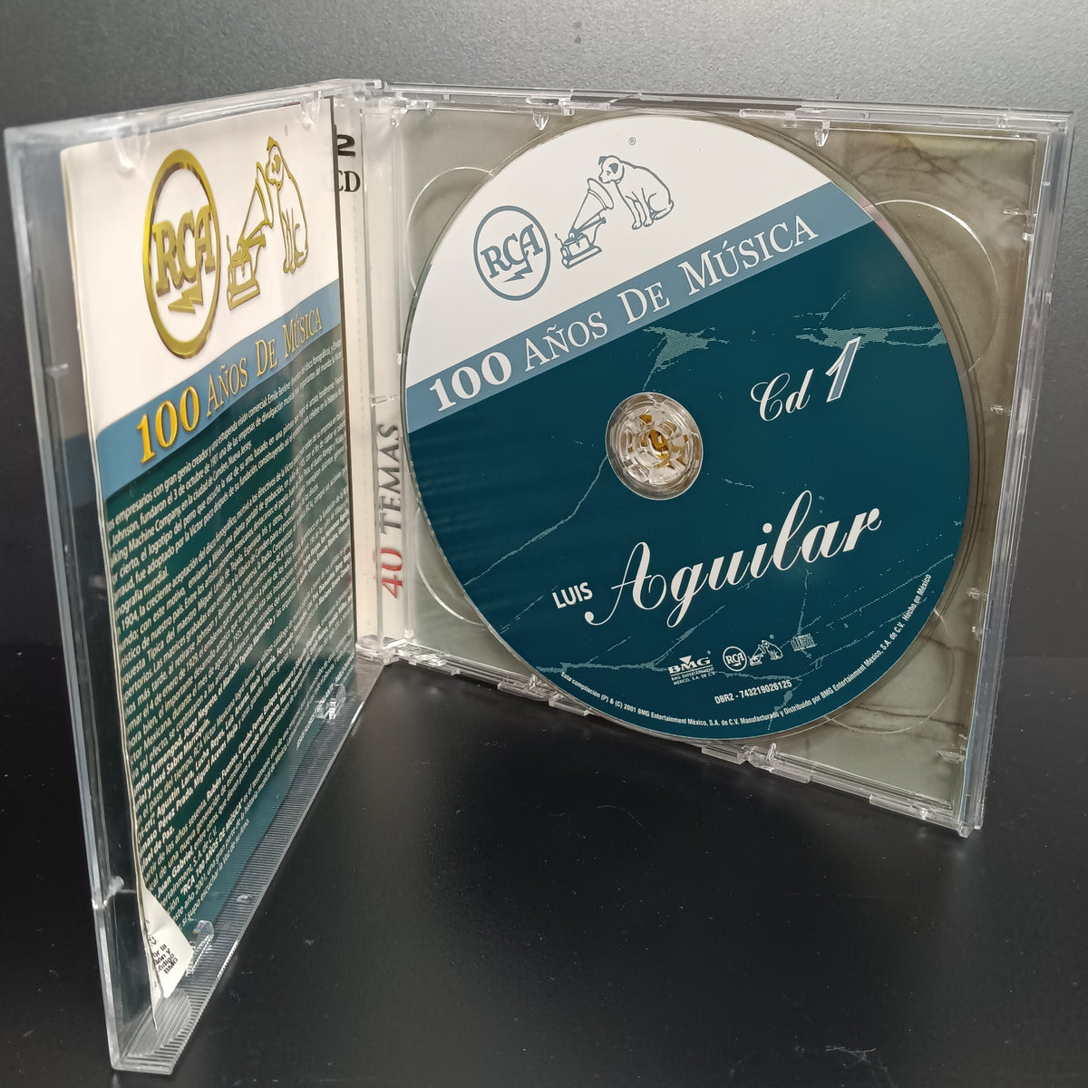 *Opened: Luis Aguilar - 100 Años De Musica (CD)
