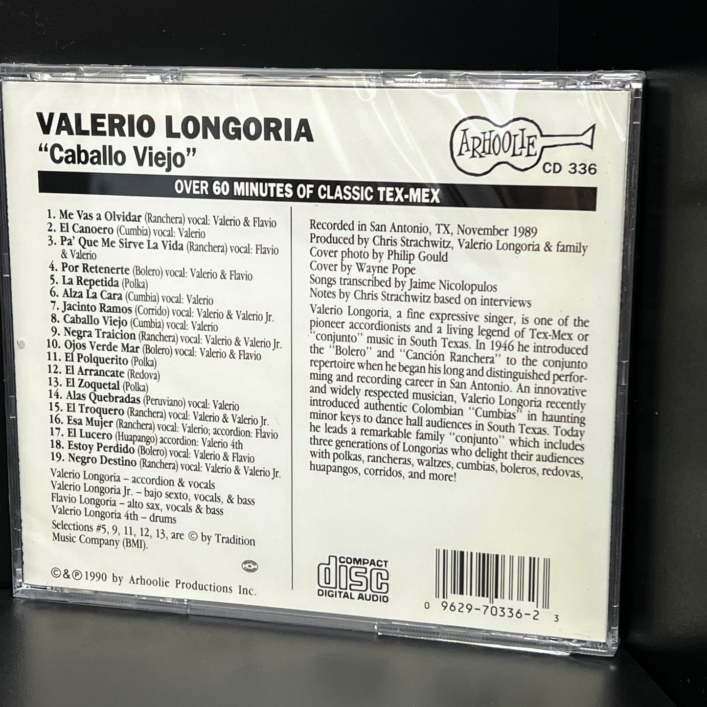 Valerio Longoria - Caballo Viejo (CD)
