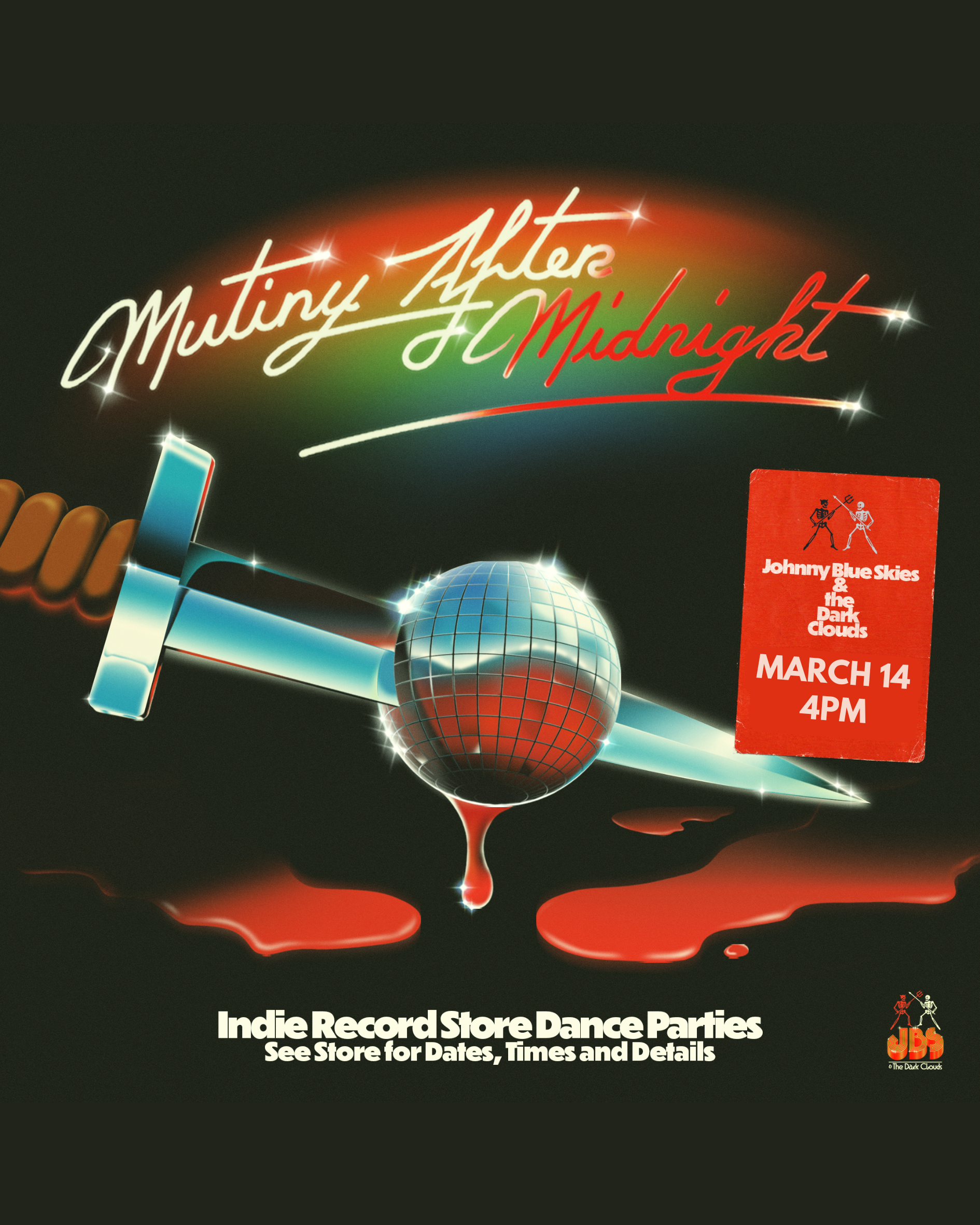 JOHNNY BLUE SKIES DANCE PARTIES – Del Bravo Record Shop