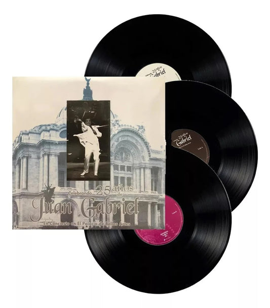 Juan Gabriel - Celebrando 25 Años de Juan Gabriel en Concierto en el Palacio de Bellas Artes [3LP] (Vinyl)