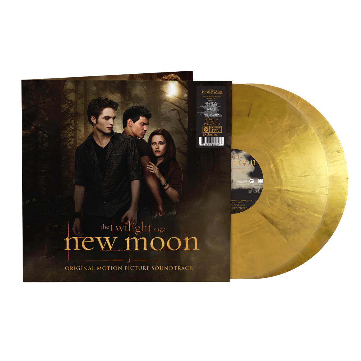 Various Artists -  New Moon Original Motion Picture Soundtrack (2xLP Metallic Marble Vinyl) ) *Pre Order