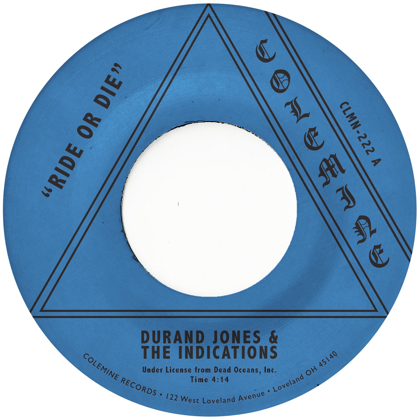 Durand Jones & The Indications - Ride Or Die / More Than Ever (45 Vinyl)