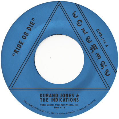 Durand Jones &amp; The Indications - Ride Or Die / More Than Ever (Vinilo rojo opaco de 7" y 45 rpm)