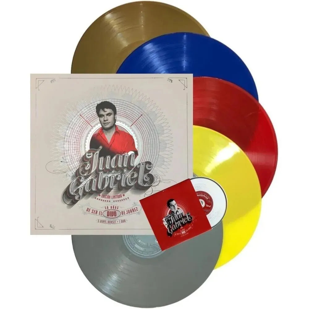 Juan Gabriel - 50 Años de Ser el Divo de Juarez [Vinyl] [5 LP + DVD] [Box Set]  (Vinyl)