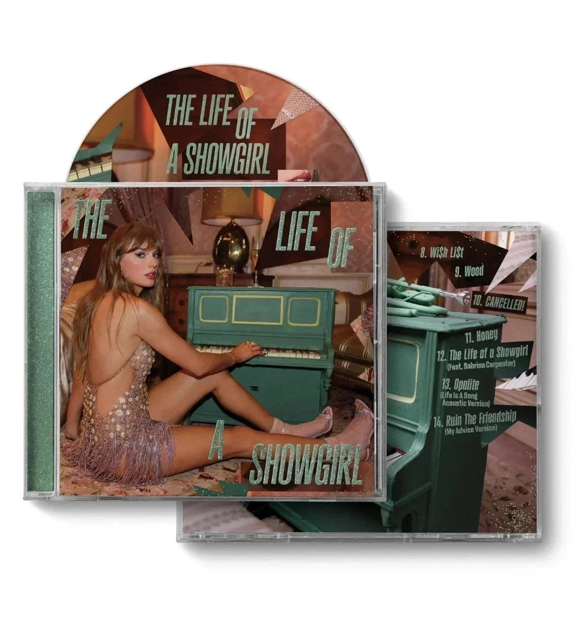 Taylor Swift -   The Life of a Showgirl [Life Is A Song Acoustic Version] [Explicit Content] (CD)