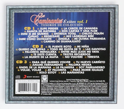 Los Caminantes Tesoros De Coleccion Exitos Vol 1 Box Set (CD)