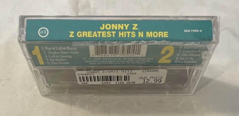 Jonny Z – Z Greatest Hits N More (Cassette)