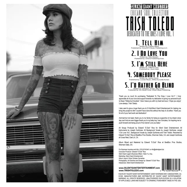 *Pre Order Trish Toledo - Dedicated To The Ones I Love Vol. 1 (Vinyl)