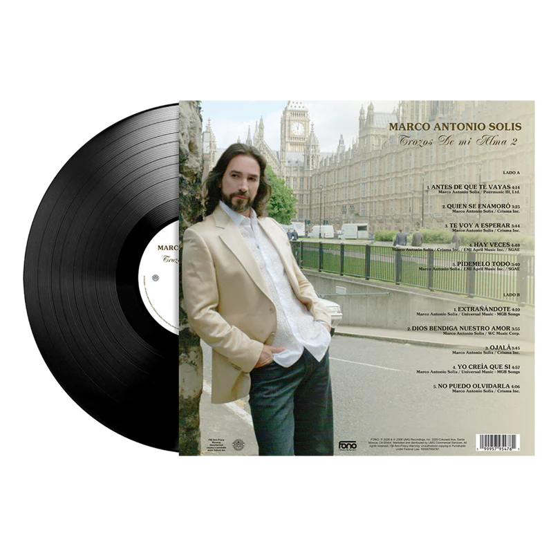 *Pre Order [9/4/26] Marco Antonio Solís - Trozos De Mi Alma 2 [LP] (Vinyl)