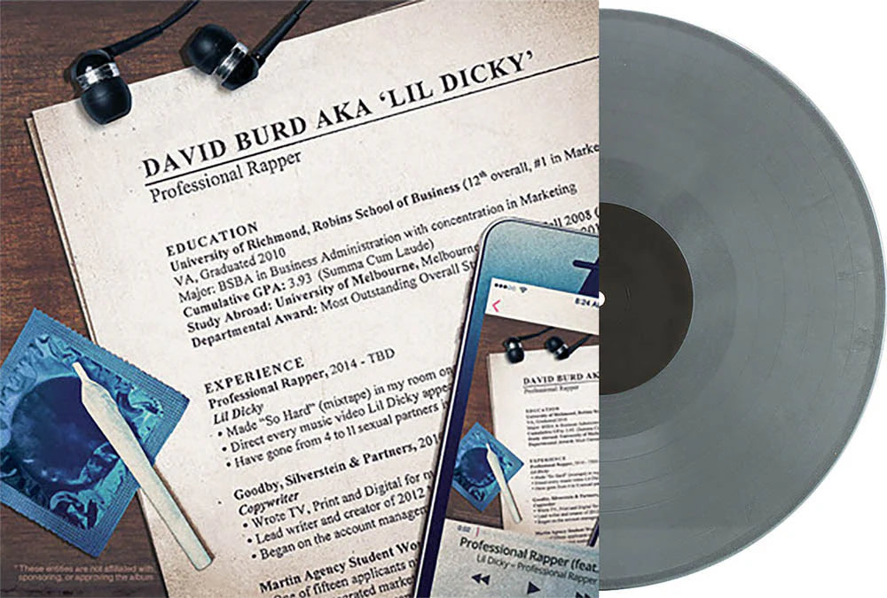 Lil Dicky - Professional Rapper [RSD Essential, Indie Exclusive, 2 LP Platinum] (Vinyl) * Pre Order