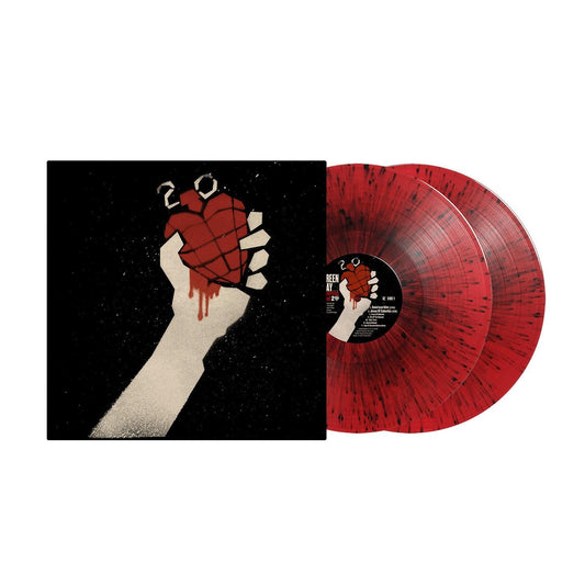 Green Day- American Idiot (20th Anniversary Red & Black Splatter 2LP)