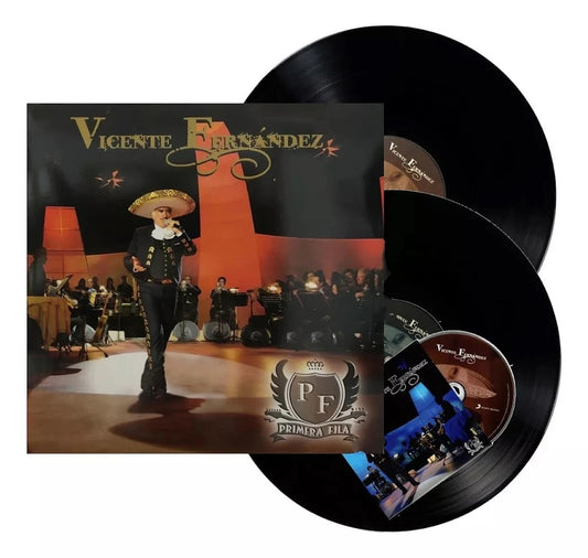 Vicente Fernandez – Primera Fila  [2LP + DVD] (Vinyl)