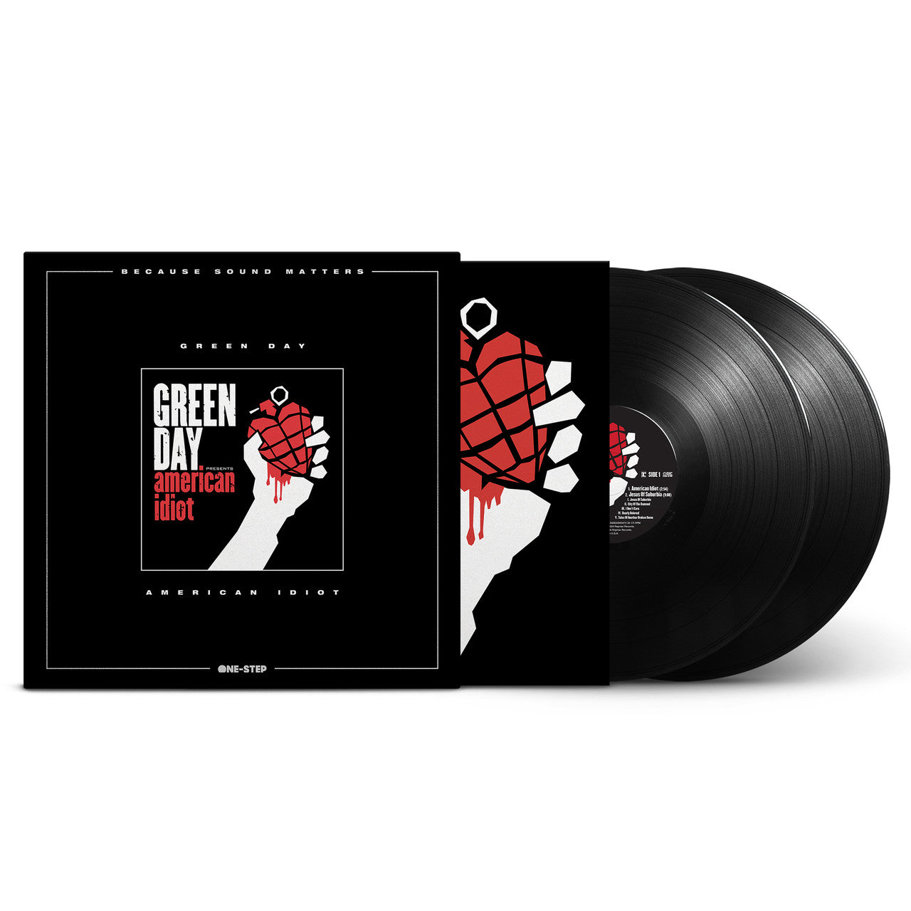 Green Day- American Idiot (20th Anniversary) One-Step Numbered Limited Edition 180g 2LP *Pre order