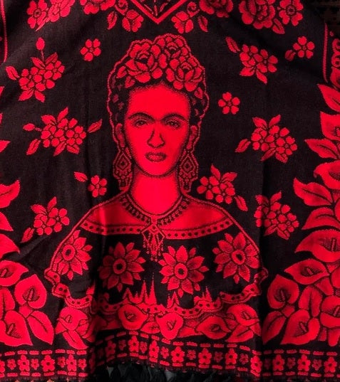 Clearance Final Sale - Frida Kahlo Poncho