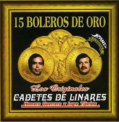 Los Cadetes De Linares - 15 Boleros De Oro (CD)