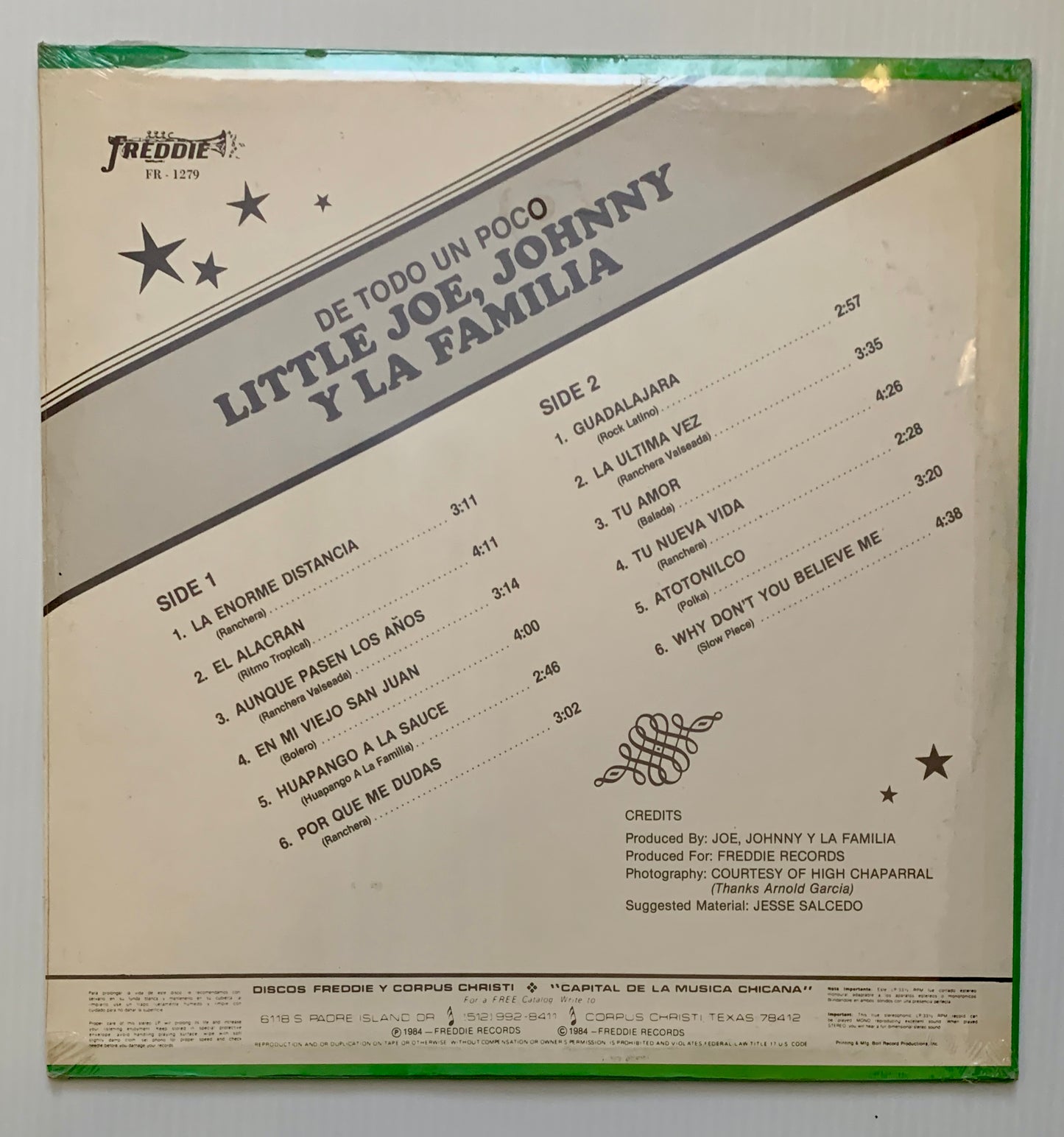 Little Joe, Johnny Y La Familia - De Todo Un Poco (Vinyl)