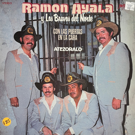 Ramon Ayala Y Los Bravos Del Norte - Con Las Puertas En La Cara (Open Vinyl)