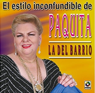 Paquita La Del Barrio - El Estilo Inconfundible De (CD)