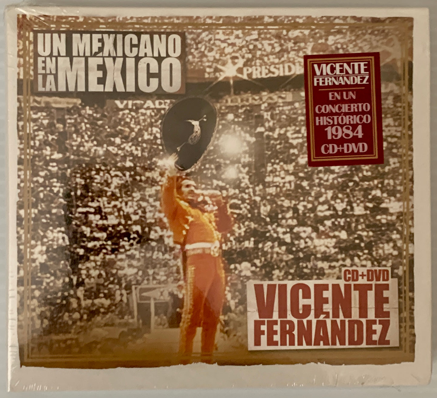 Vicente Fernandez - Un Mexicano En La Mexico (CD/DVD)