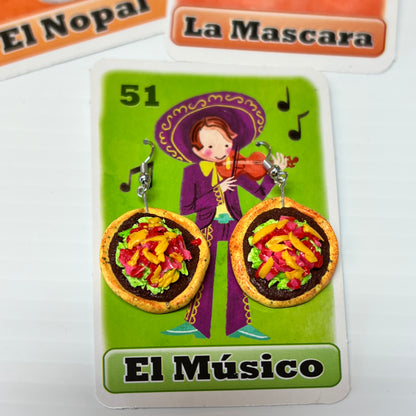 Fiesta Chalupa Earrings