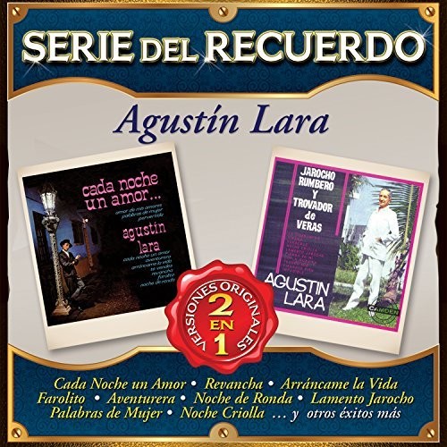 Agustín Lara - Serie Del Recuerdo (CD)