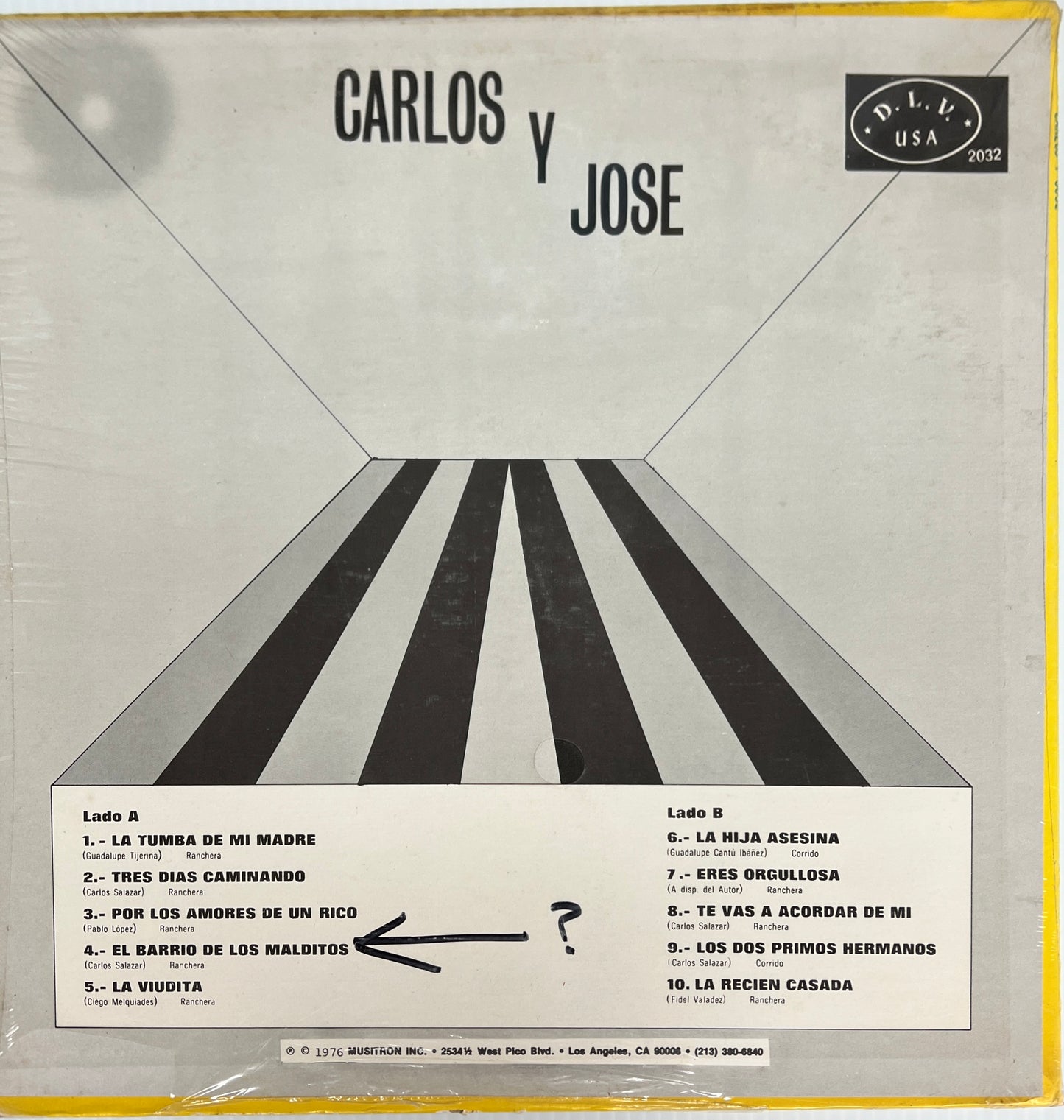 Carlos Y Jose - La Tumba De Mi Madre (Vinyl)