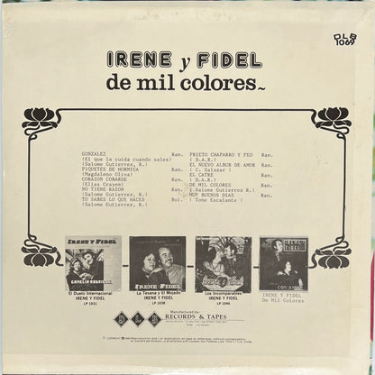 Irene Y Fidel - De Mil Colores (Vinyl)