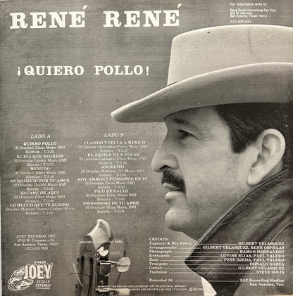 Rene Rene - Quiero Pollo (Open Vinyl)