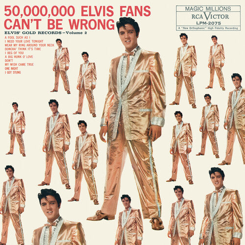 Elvis Presley - 50,000,000 Elvis Fans no pueden estar equivocados: Elvis' Gold Records Volumen 2 (Vinilo)
