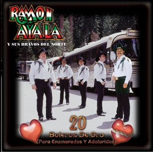 Ramon Ayala Y Sus Bravos Del Norte - 20 Boleros De Oro (CD)