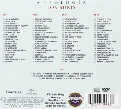 Los Bukis - Antologia (CD/DVD)